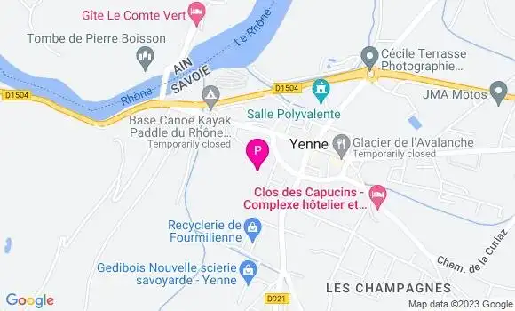 Localisation Cecile Legros