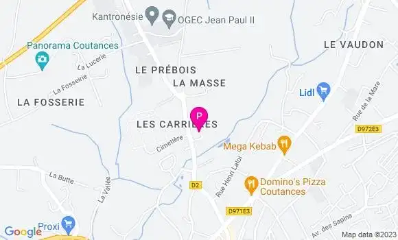 Localisation Maxime Talvast