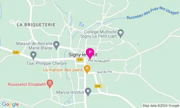 Localisation Caroline Masson Mathot