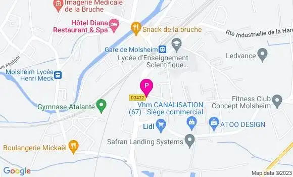 Localisation Anne Pelegrin Flament