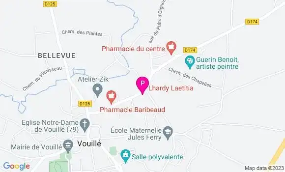 Localisation Laetitia Lhardy Bourbasquet