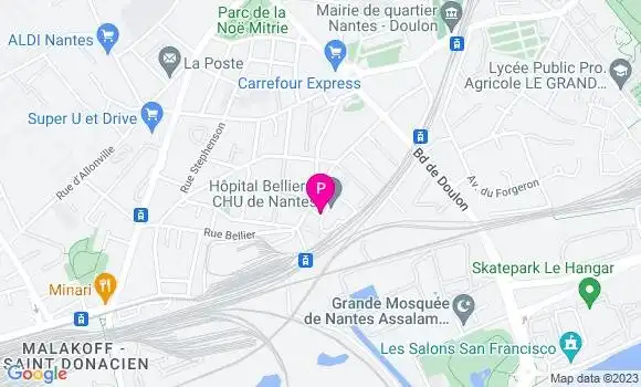 Localisation Philippe Saillant