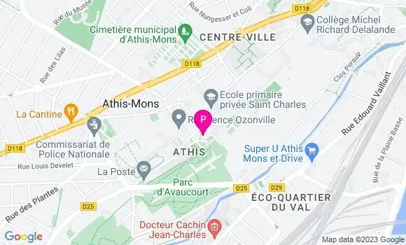 Localisation Catherine Chonier Lacroix