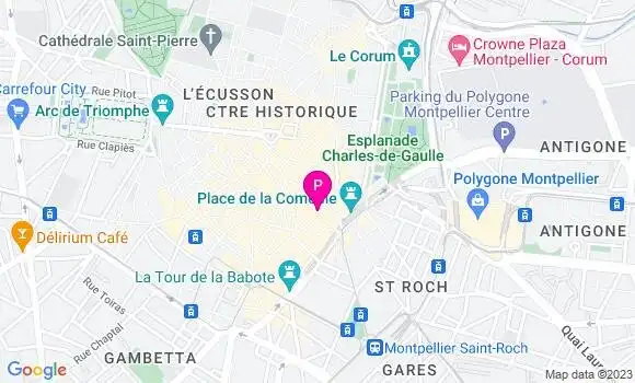 Localisation Jessica Brochard