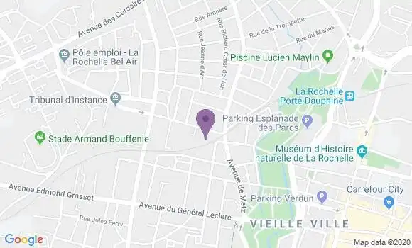Localisation Françoise Guillard
