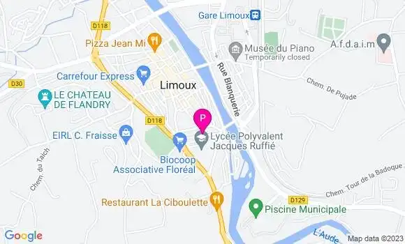 Localisation Caroline Foucachon