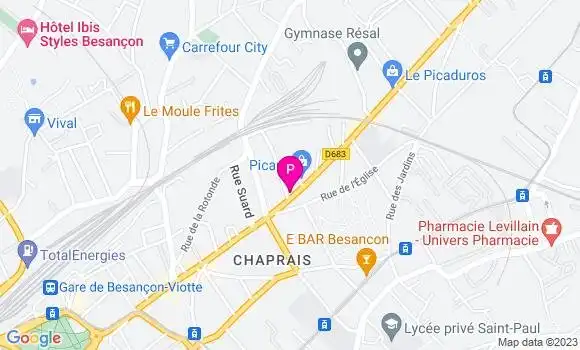 Localisation Charlotte Veroda