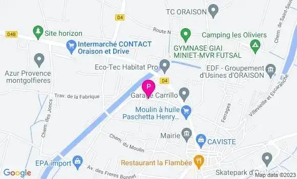 Localisation Caroline Grandjean
