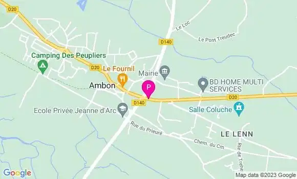 Localisation Marc Bocqueho
