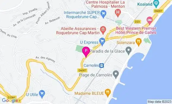 Localisation Carole Banfi