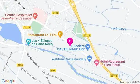 Localisation Sandrine Mayet Castel