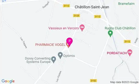 Localisation Lauren Oboussier