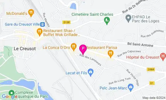 Localisation Camille Clément
