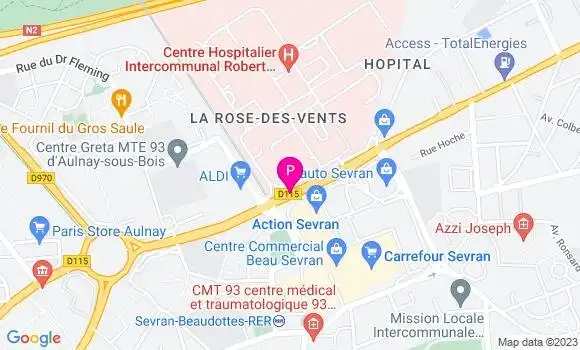Localisation Jean Baptiste Sevestre