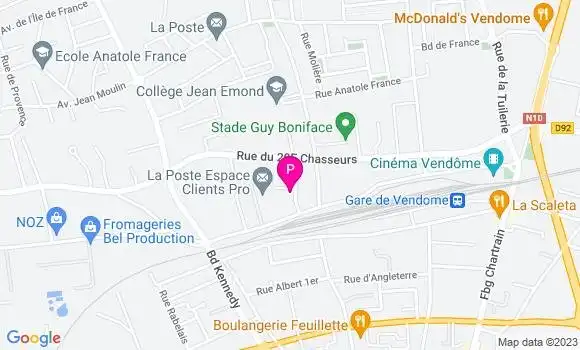 Localisation Andre Davoust