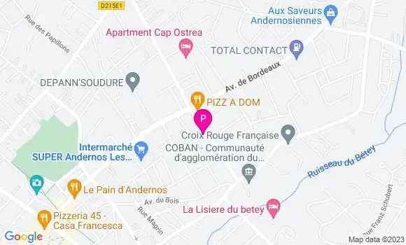 Localisation Maxime Galland