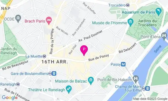 Localisation Manon Aubert
