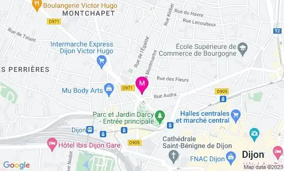 Localisation Justine Andriot