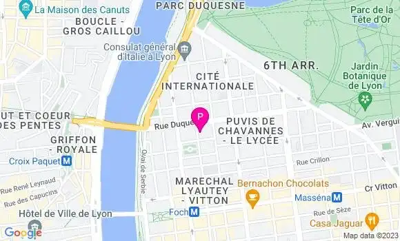 Localisation Pauline Thomas
