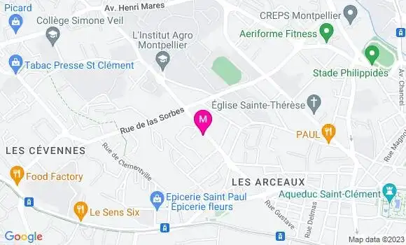 Localisation Rubens Cornille