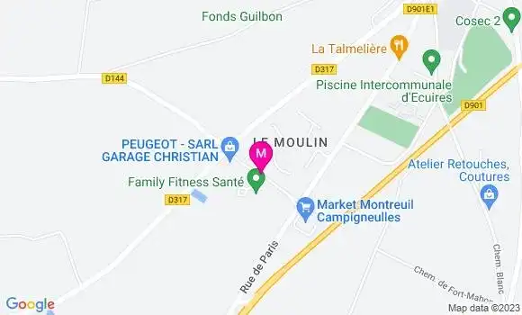 Localisation Maxime Laubier