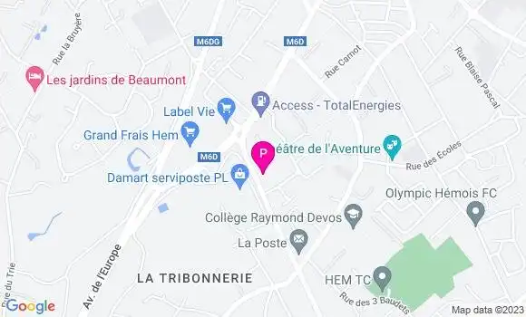 Localisation Charlotte Louvel