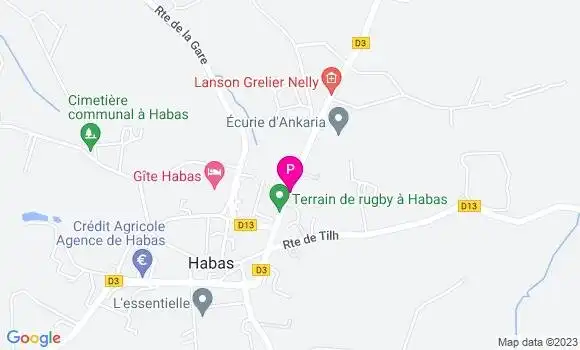 Localisation Maxime Hourdebaigts