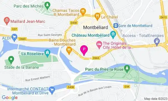 Localisation Mathilde Pean
