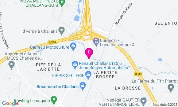 Localisation Mathilde Morilleau