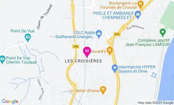 Localisation Francois Truchon Bartes