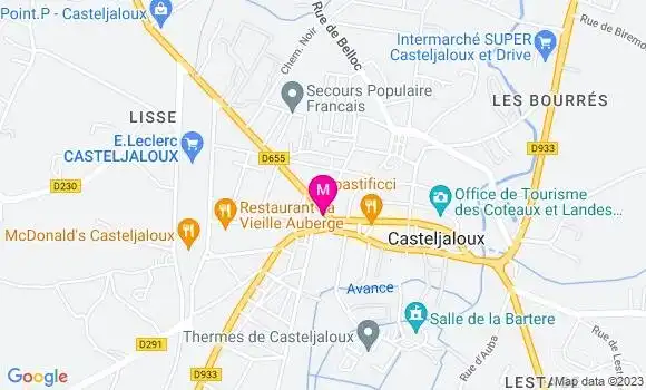 Localisation Maxime Chauvin