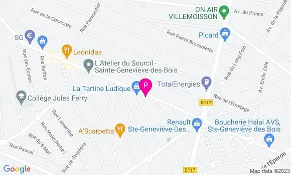 Localisation Thierry Soum