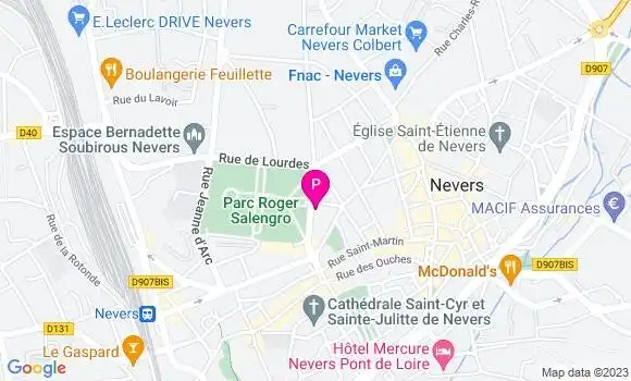 Localisation Agnes Brouant