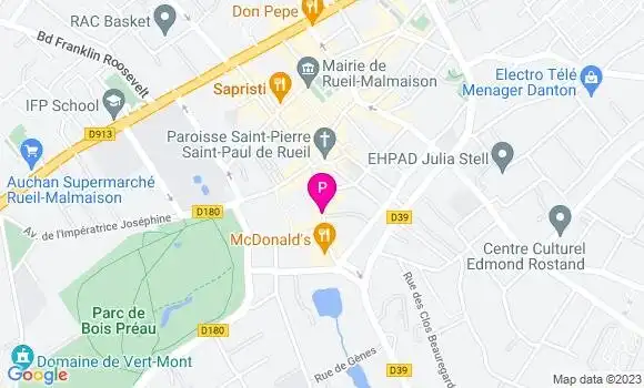 Localisation Pauline Lunet
