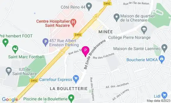 Localisation Claire Gaonac