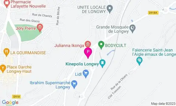 Localisation Lucie Angla