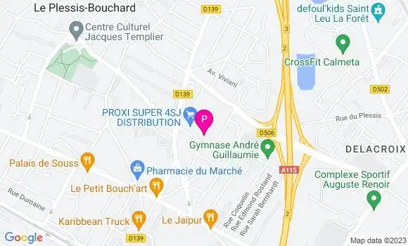 Localisation Maeva Lejeune