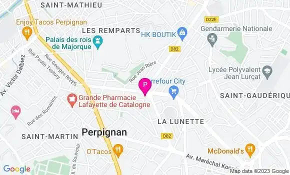 Localisation Emilie Pacouil