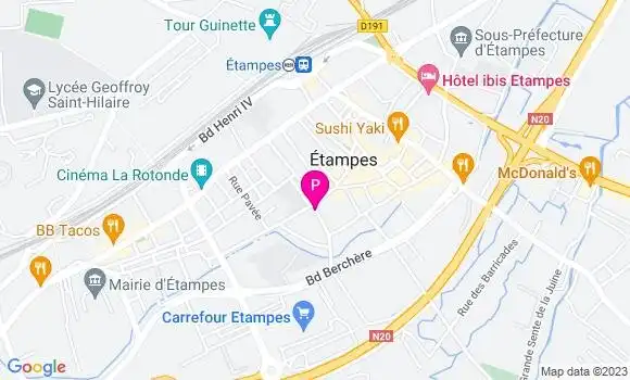 Localisation Agnes Imbault Borderieux