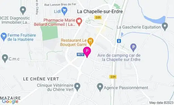 Localisation Nathalie Vermeersch