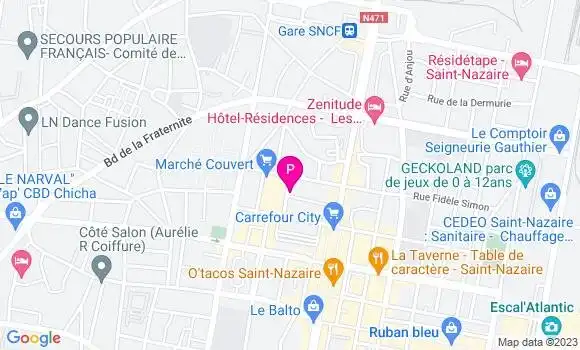 Localisation Adrien Allais