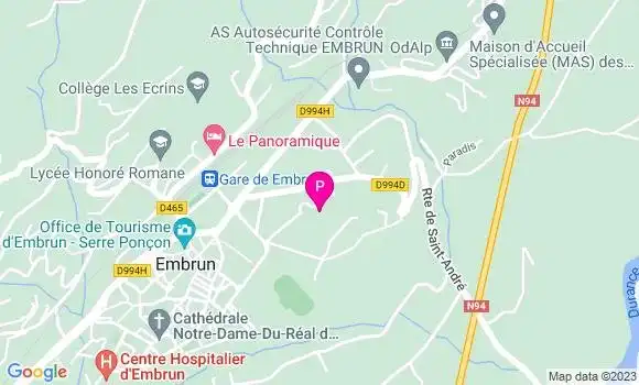 Localisation Marie Caroline Garin