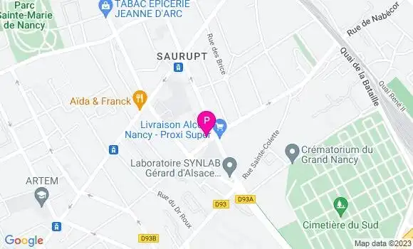 Localisation Marion Hilleret Audras