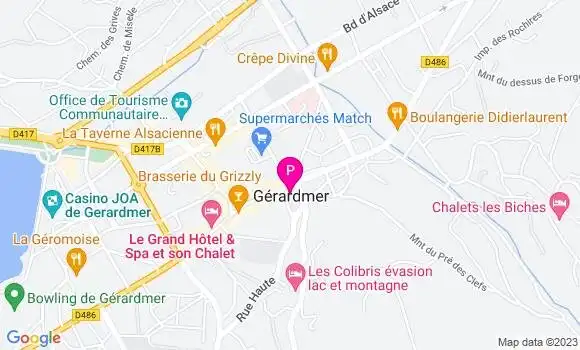 Localisation Pauline Vincent