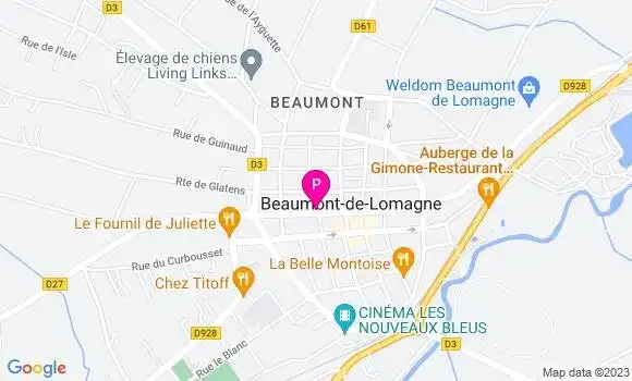 Localisation Isabelle Cornebise