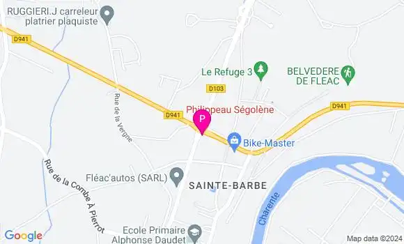 Localisation Malwina Brachet