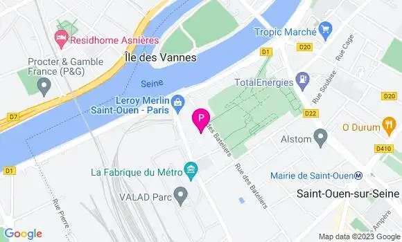 Localisation Anthony Vallet