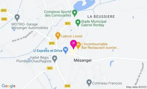 Localisation Simon Mace