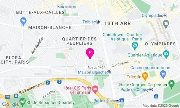 Localisation Hugo Valentin