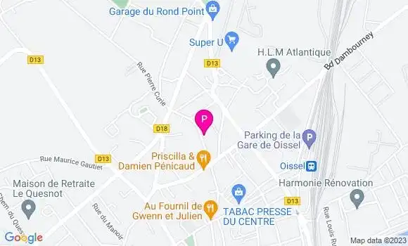Localisation Lucie Margueret